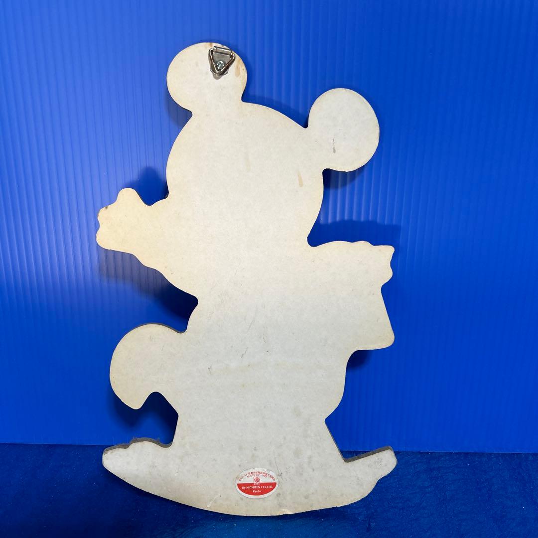【レトロ】Disney壁掛け　ベビーミッキー・ミニー・ドナルド
