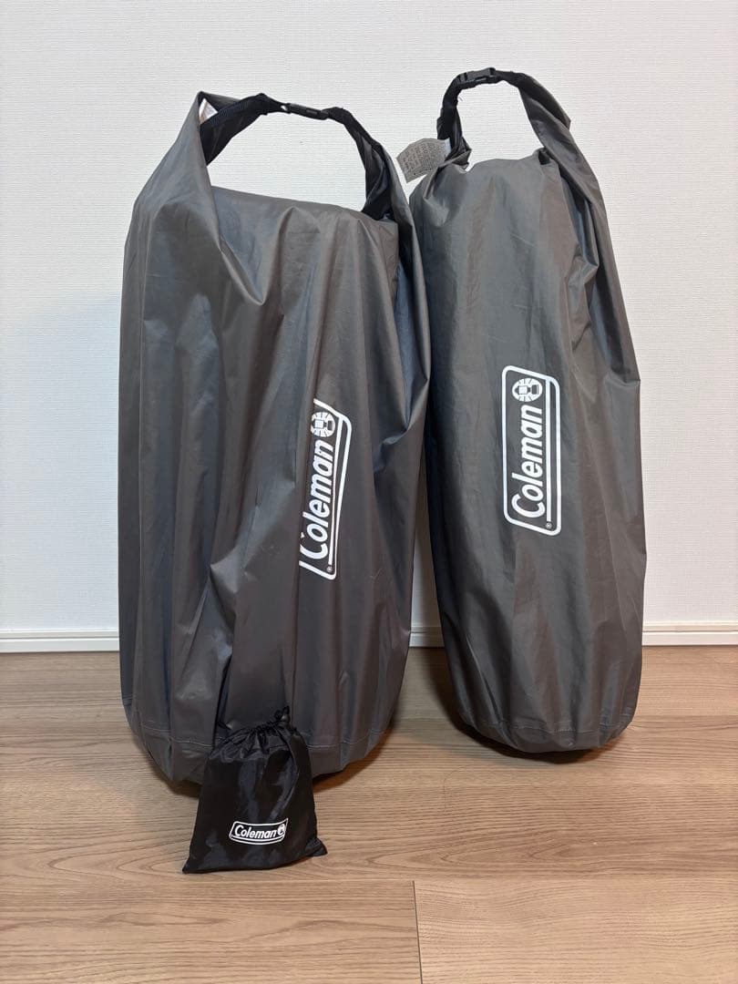 コールマン　インフレーターマット　シングル　ダブル　モバイルポンプ