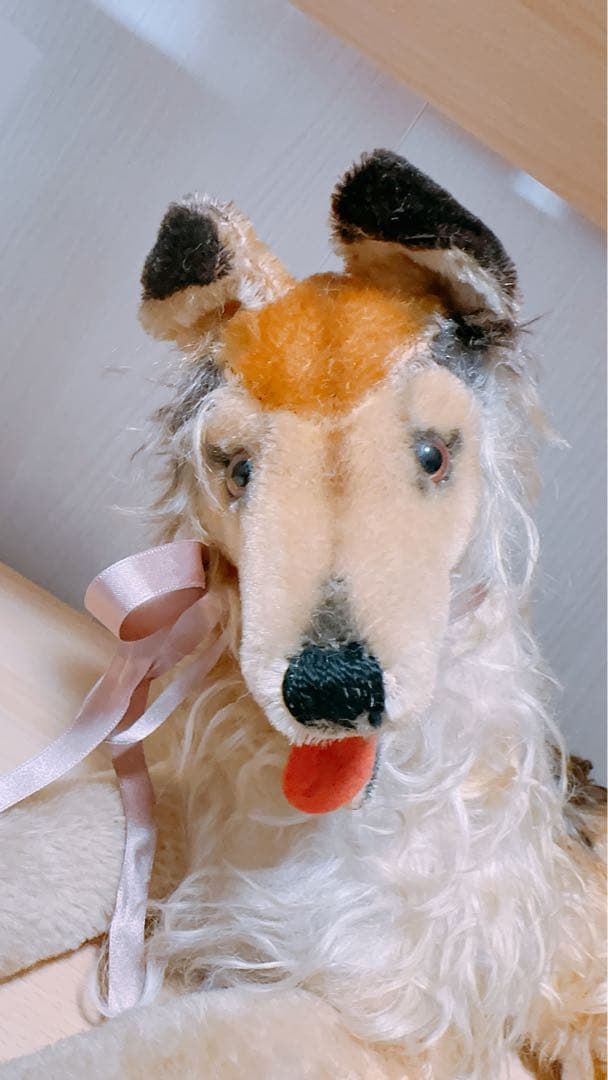 【激レア】シュタイフ 犬 ぬいぐるみ ビンテージ