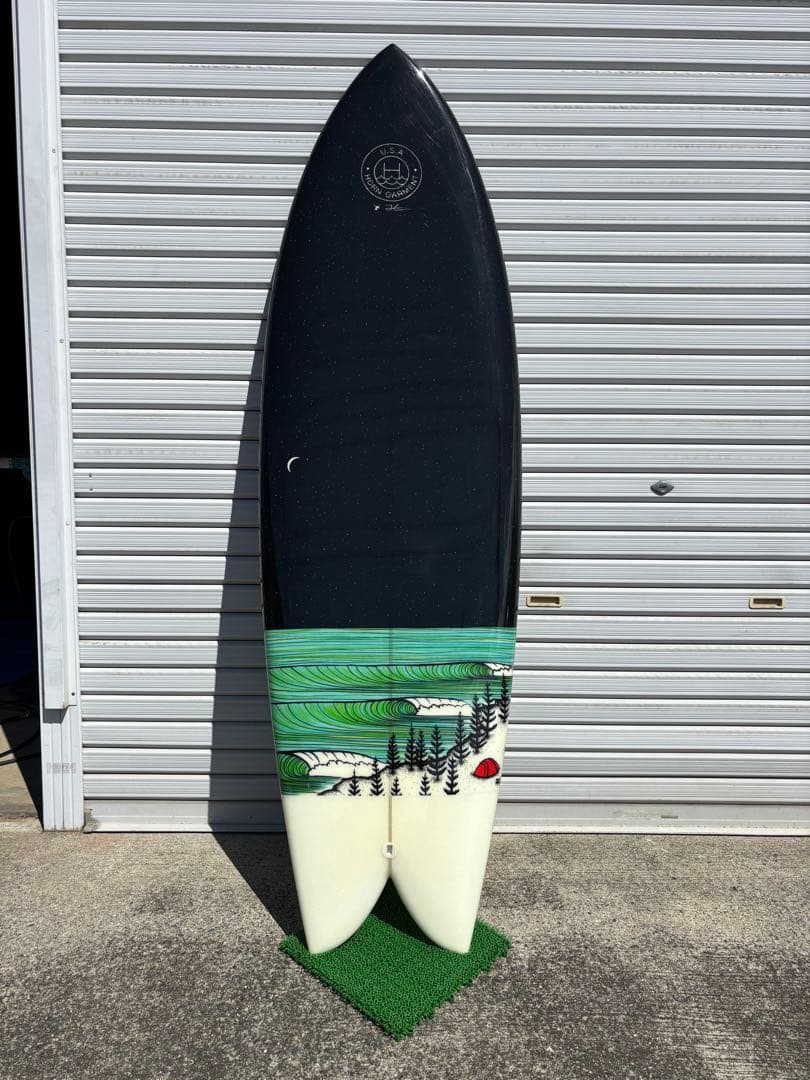 サーフボード 新品未使用 展示品 フィッシュ FISH レトロ オルタナ