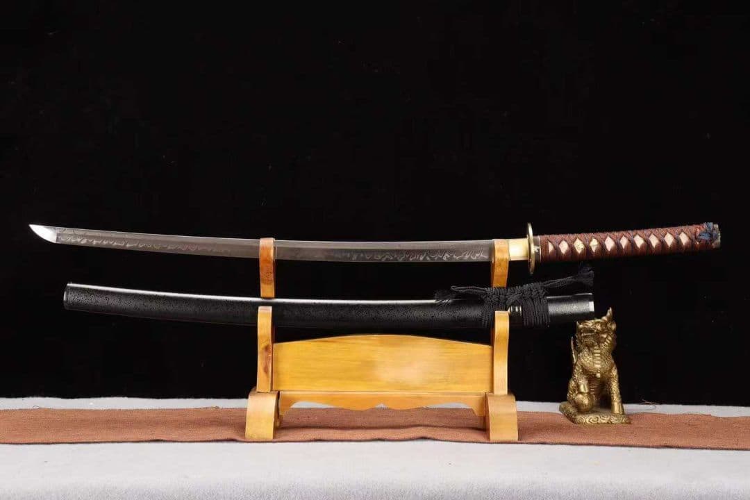 【千鶴】古兵器 刀装具 日本刀　模造刀 居合刀 武士道 鑑賞用 美術刀 贈り物