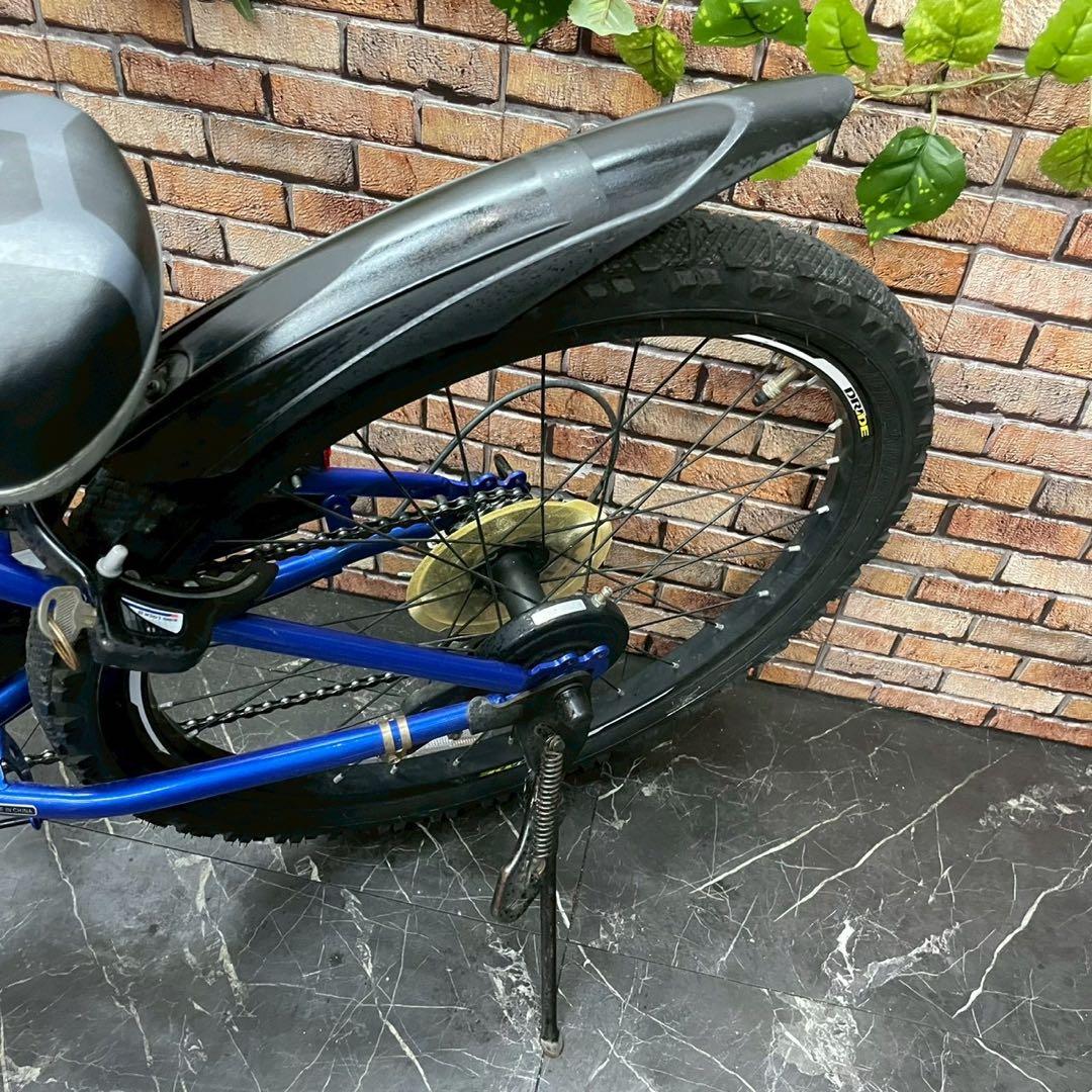 【99】子供用自転車 子供車 DRIDE ブルー 22インチ 変速付き