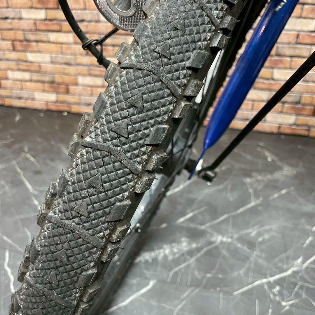 【99】子供用自転車 子供車 DRIDE ブルー 22インチ 変速付き