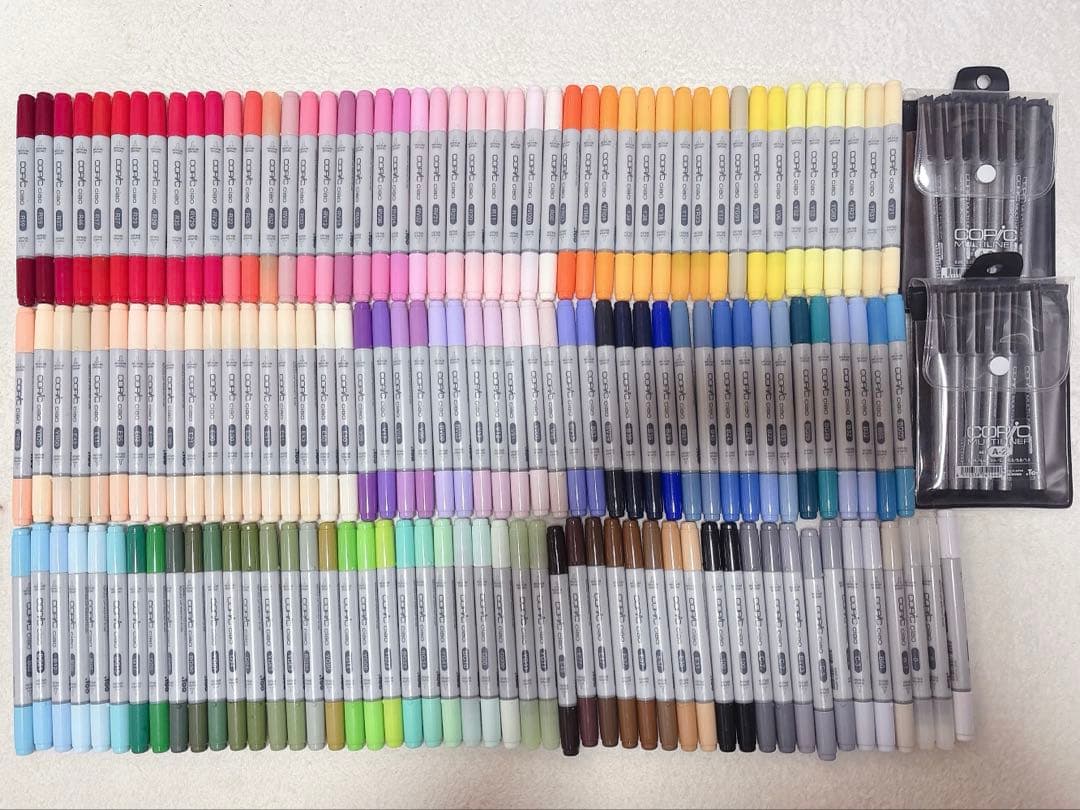 コピック チャオ 143本セット マルチライナー2セット