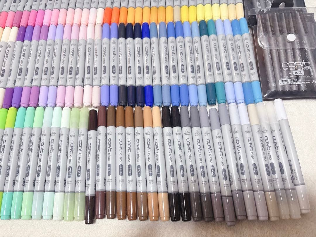 コピック チャオ 143本セット マルチライナー2セット