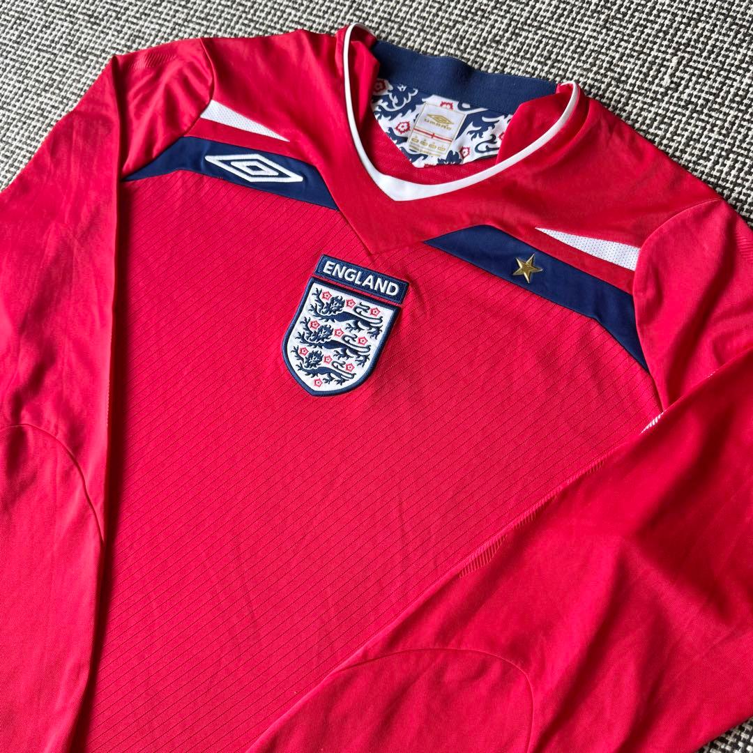 【ロングスリーブモデル】イングランド代表 ０８／１０（A）UMBRO