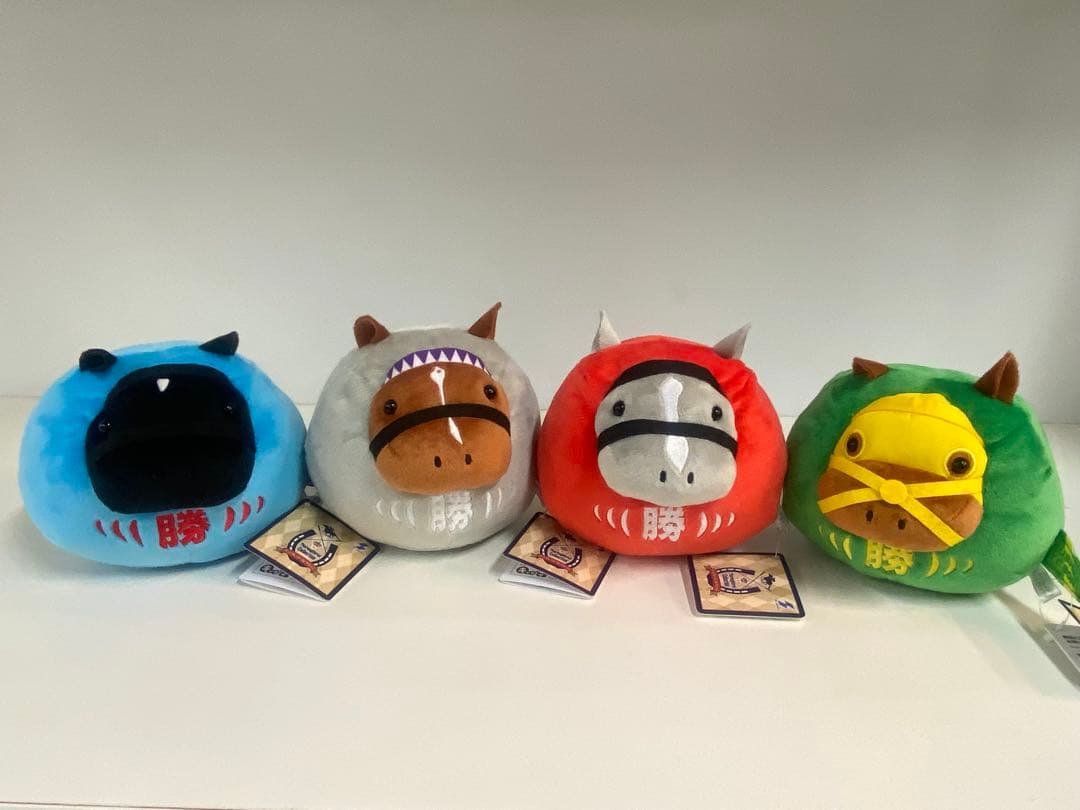 サラブレッドコレクション　だるまぬいぐるみ