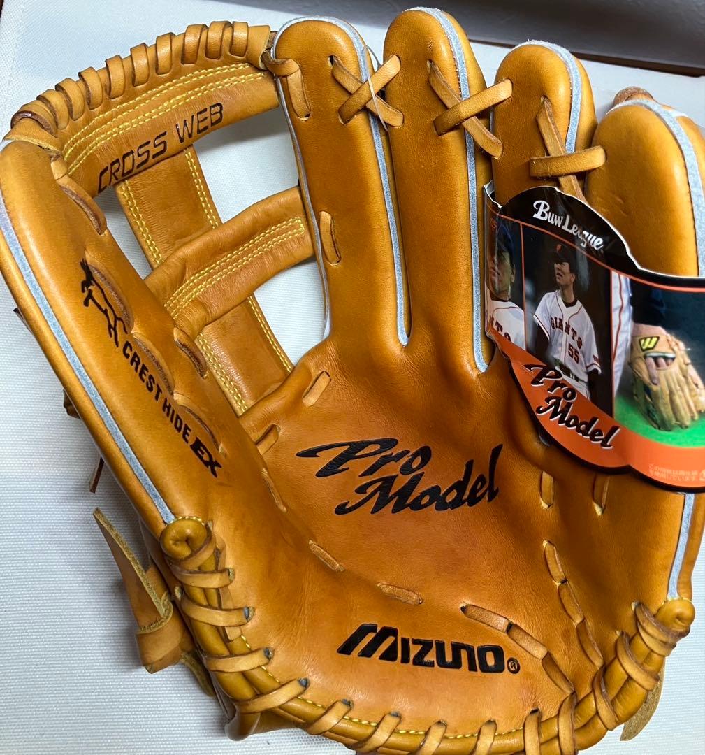 未使用品　ミズノ　ビューリーグ　軟式用グローブ　松井モデル