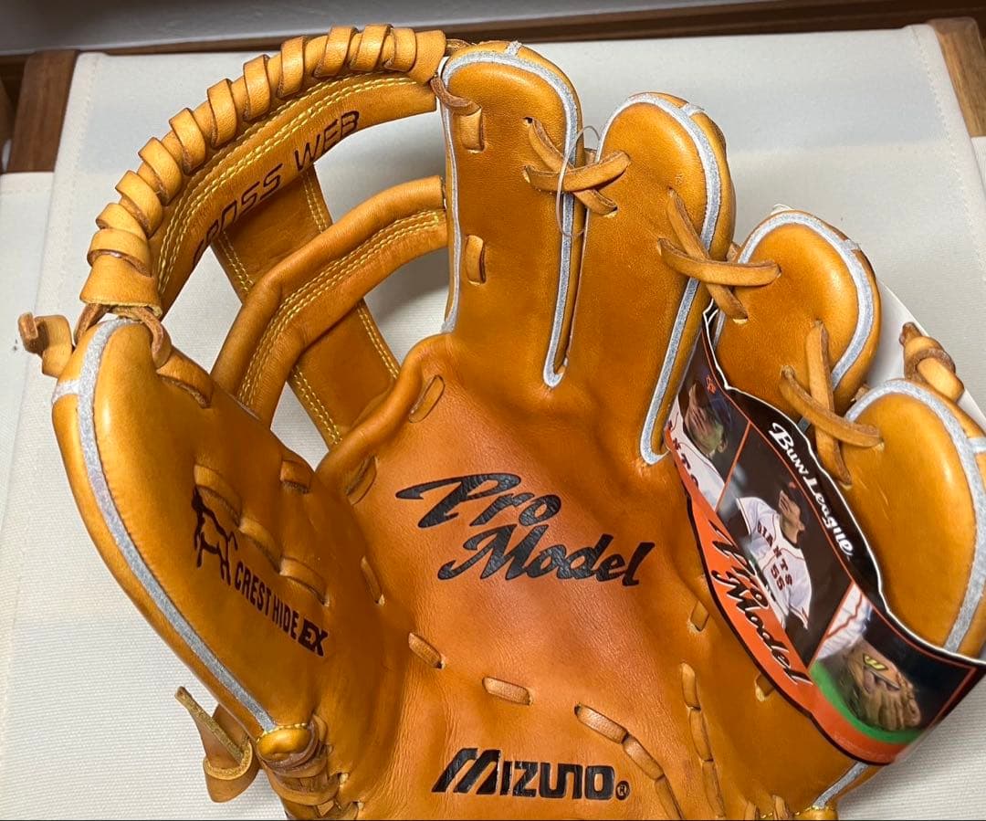 未使用品　ミズノ　ビューリーグ　軟式用グローブ　松井モデル