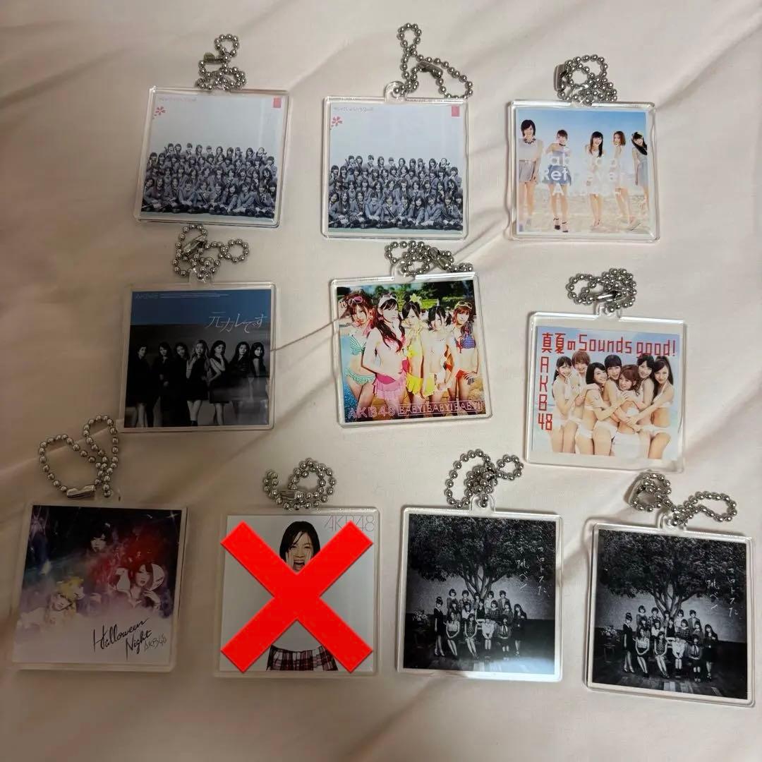 AKB48 ジャケット写真アクリルキーホルダー
