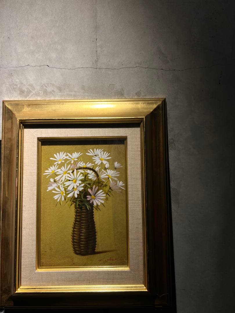 写実画【Margaret】油彩画　直筆サインあり