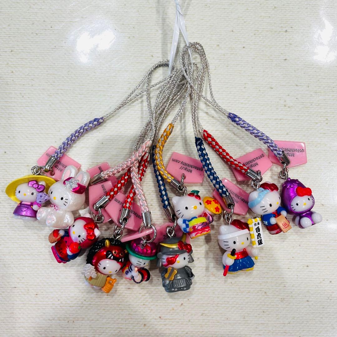 ハローキティ　地域限定　コレクターズマスコット　限定絵馬付き　コンプリート