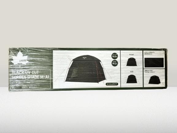 新品 未開封 LOGOS ロゴス Black UV スクリーンシェード M-AI