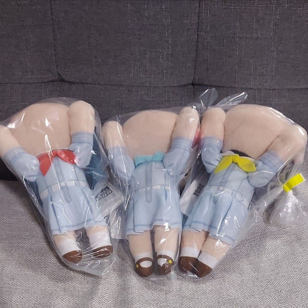 セガオンライン限定 ラブライブ！蓮ノ空女学院 寝そべりぬいぐるみ 夏制服　3種