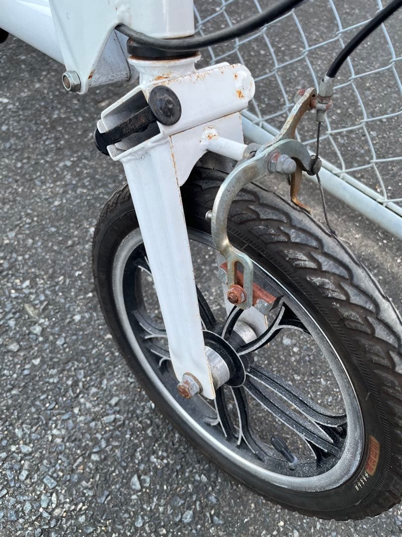 未整備　cycle NINJA 折り畳み自転車　14インチ