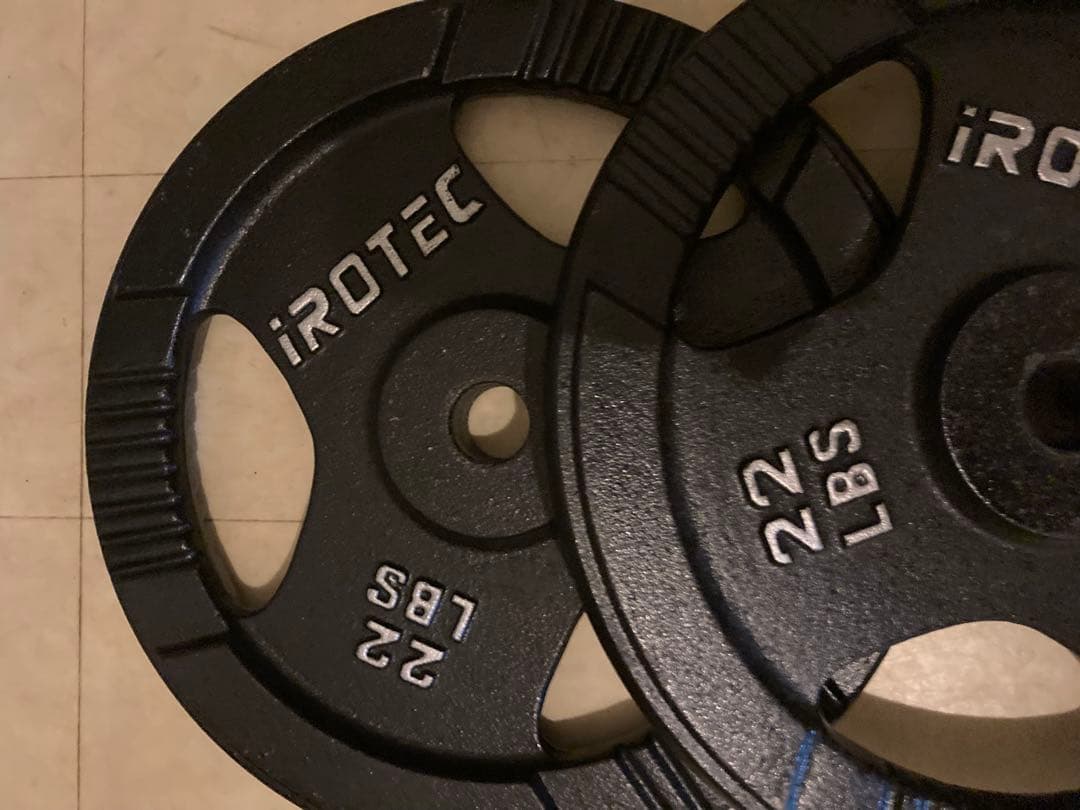 IROTEC アイロテック　10キロプレート　2枚セット
