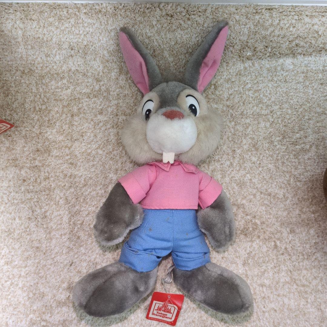 [希少！！］うさぎどん、きつねどん、くまどん　ぬいぐるみセット