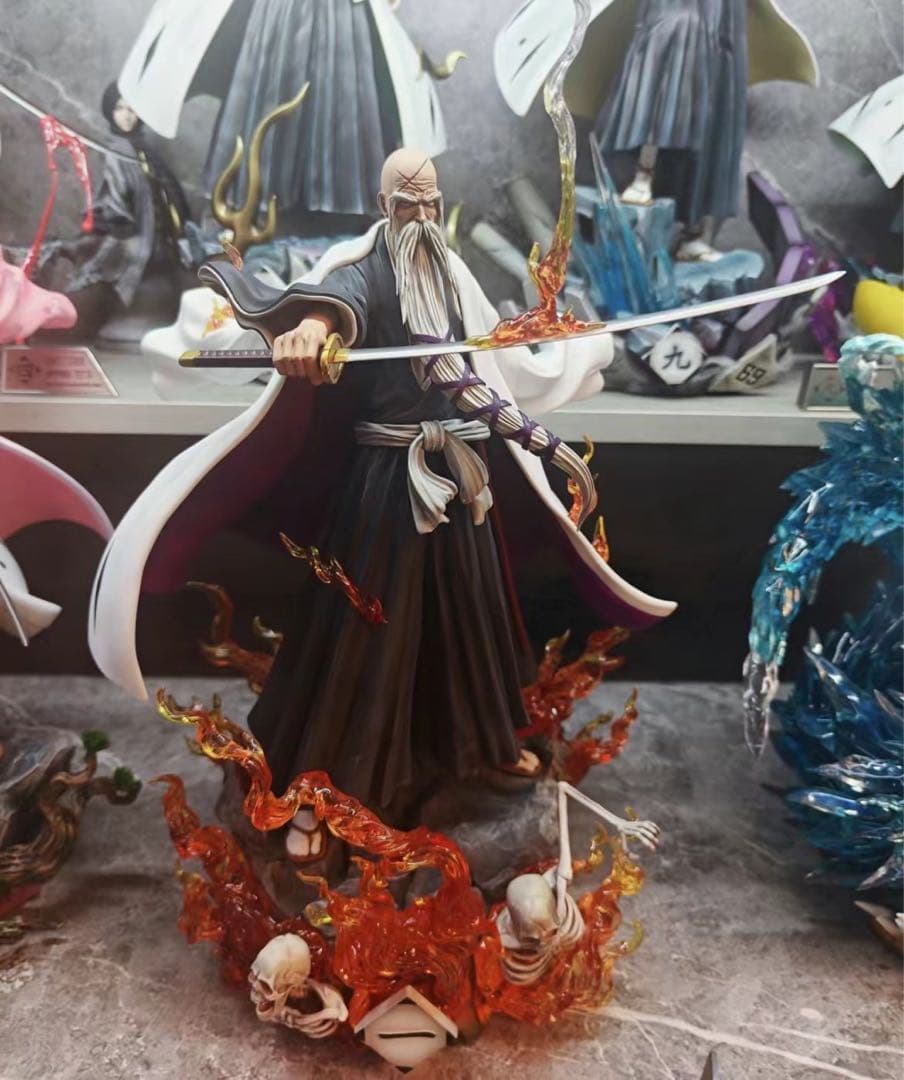 BLEACH 山本元柳齋重國 ガレージキット ガレキ スタチュー①