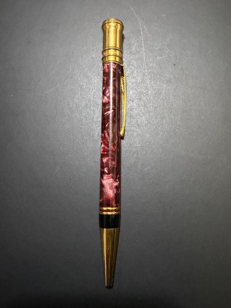 Parker デュオフォールド　ボールペン マーブルレッド　Duofold