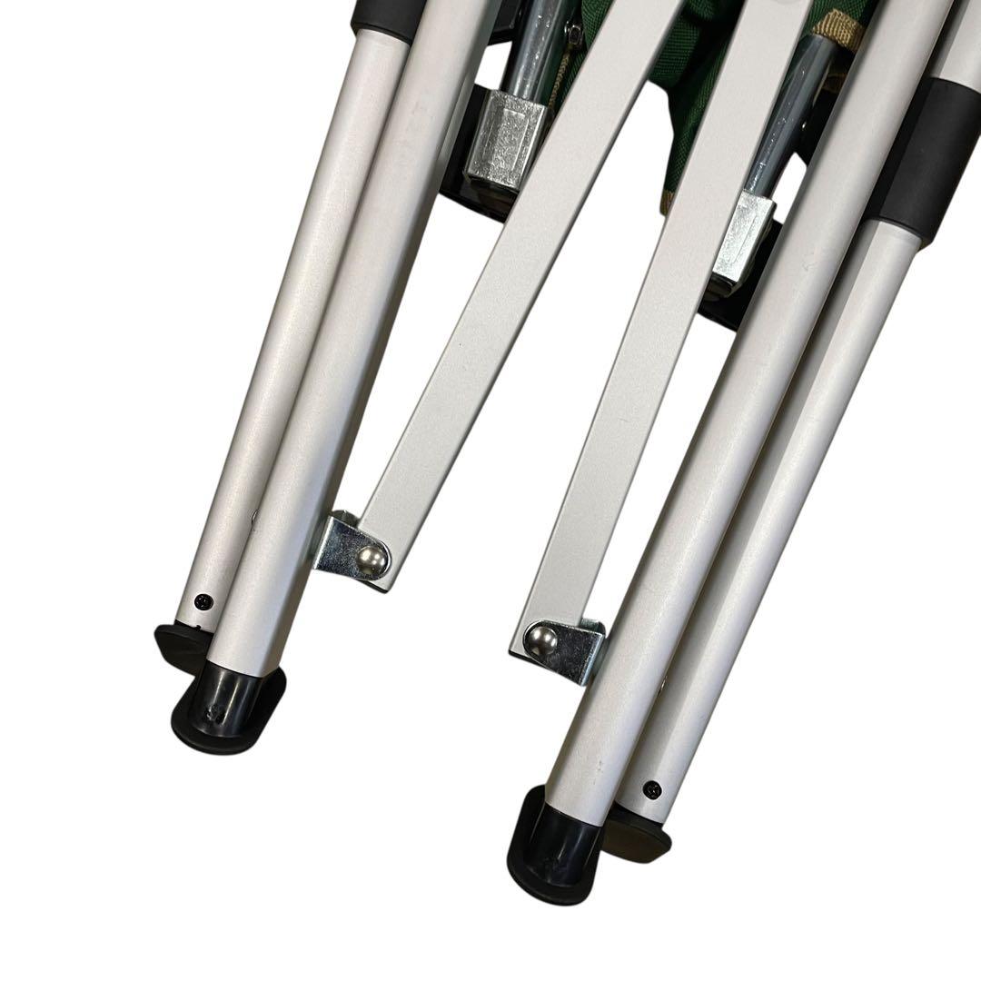 未使用✨コールマン 3段階リクライニング式ハイバッグチェア アウトドア グリーン