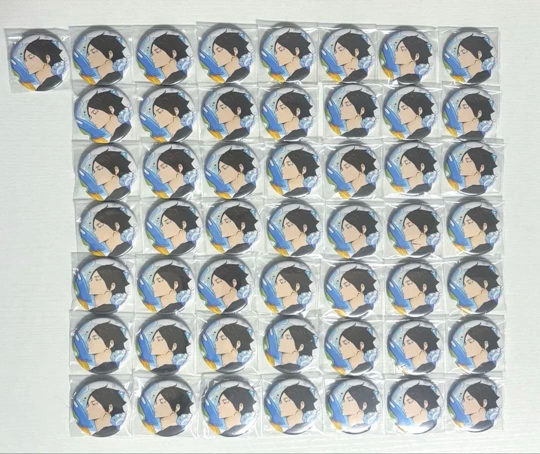 ハイキュー!! 角名倫太郎 水遊び 缶バッジ