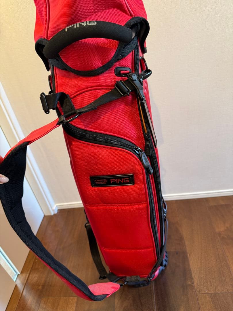 【美品】キャディバッグ PING ピン One Pocket ワンポケット