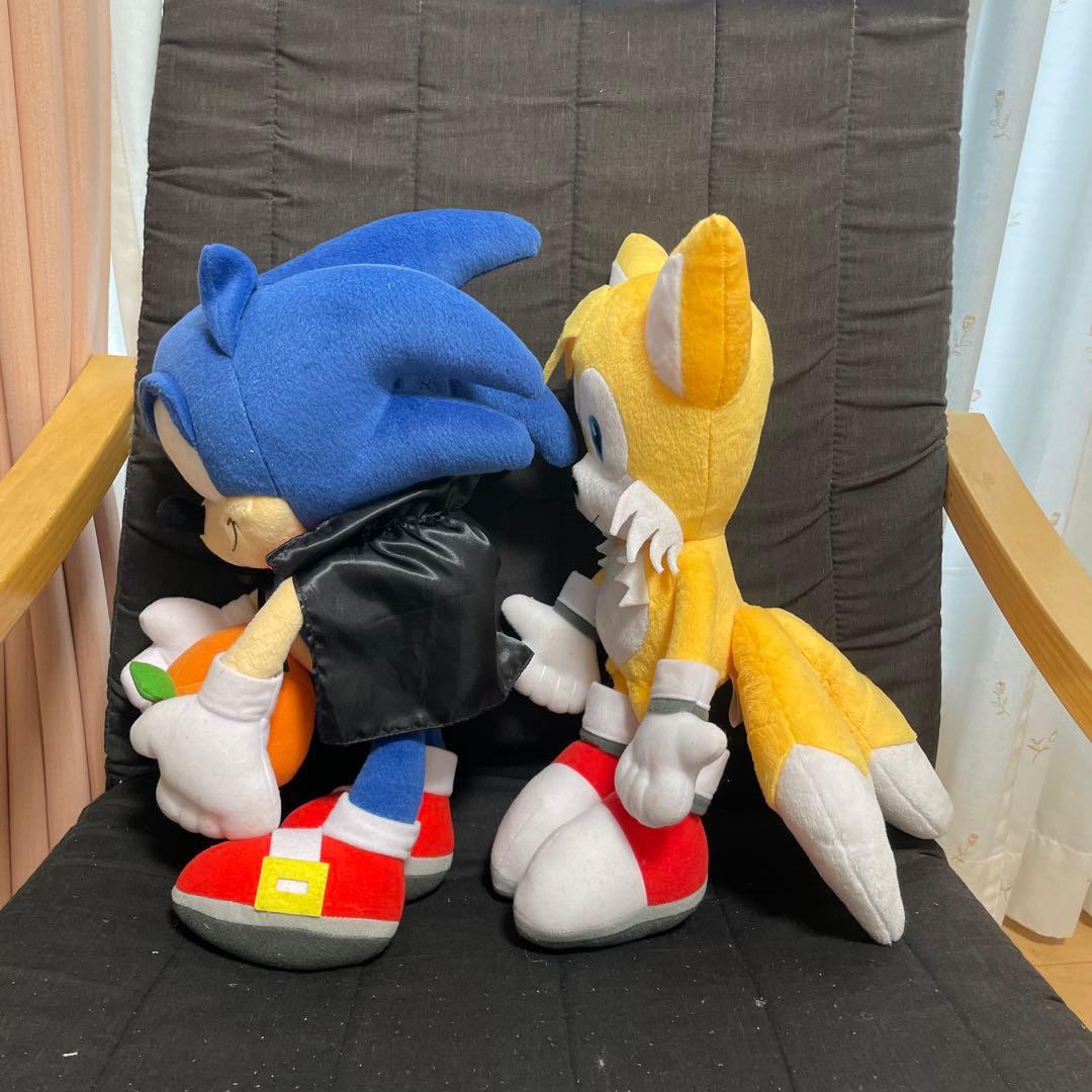【非売品】お台場 SONIC CITY 景品 ソニック＆テイルスぬいぐるみセット