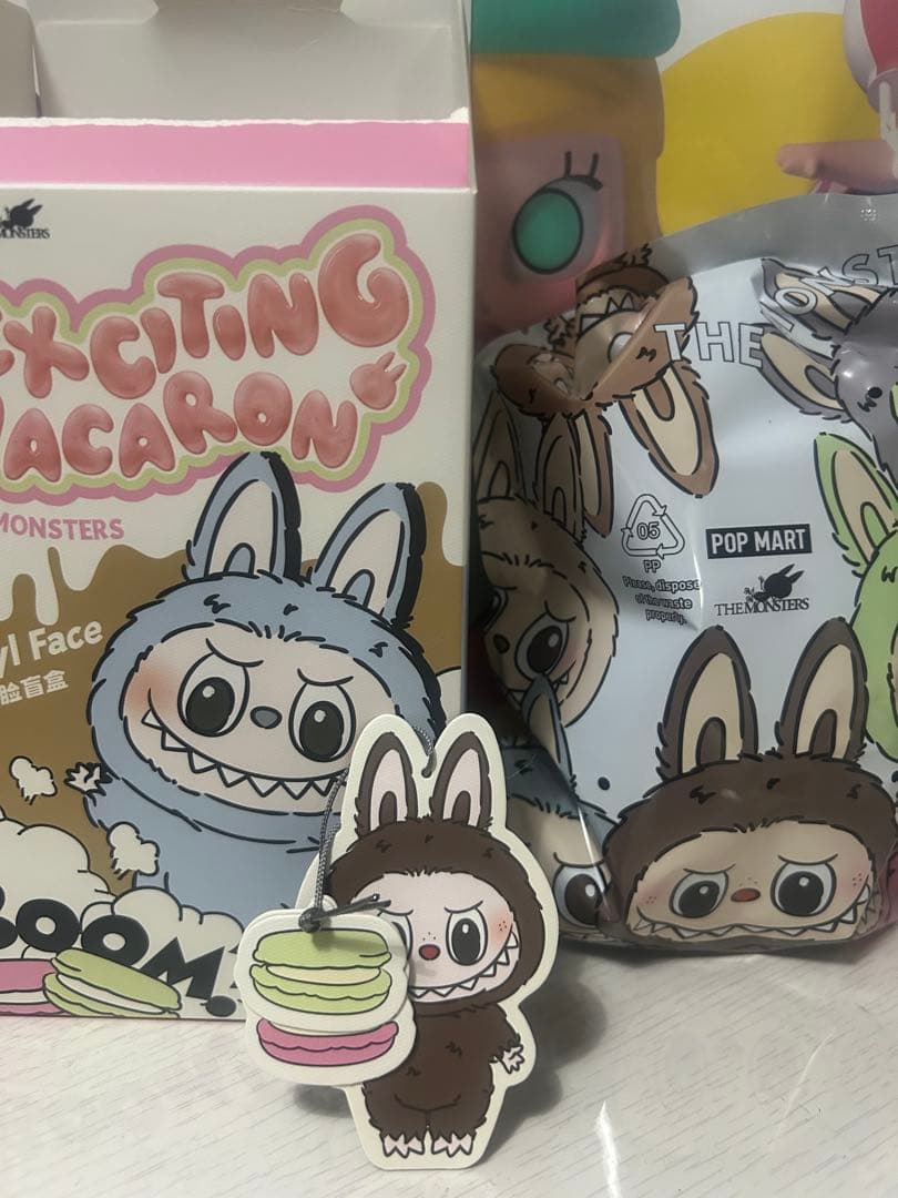 【正規品,レシート⭕️】ポップマート ラブブ マカロン シークレット