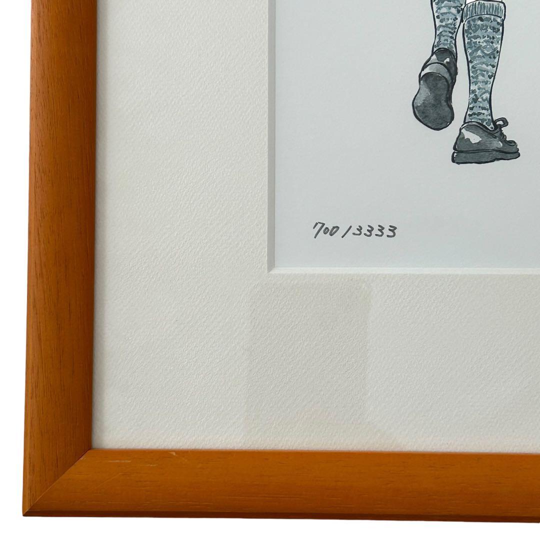 タイムカプセル あだち充 『タッチ』 リトグラフ (シリアルナンバー付き)