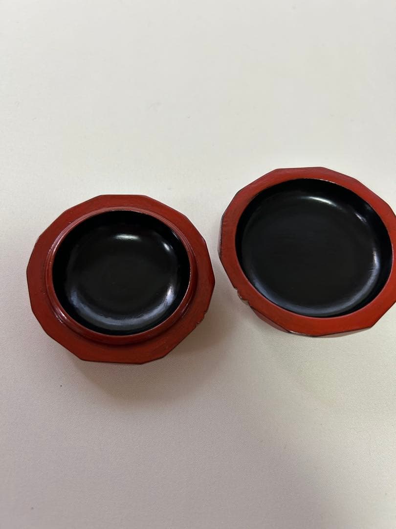 茶道具 讃岐一刀彫宗家 山中象堂 達磨 だるま 置物 香合 漆 手造り