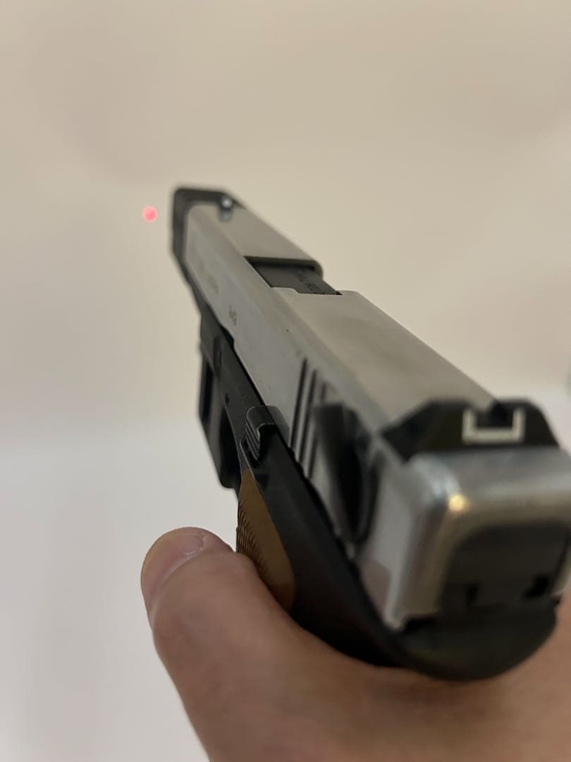 【8月6日まで価格】MGCグロック18サイドラー風カスタム(ガスブローバック)