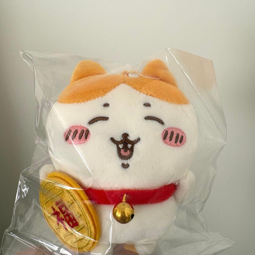 ちいかわ 招福 ハチワレ 招き猫 まねきねこ ぬいぐるみ マスコット