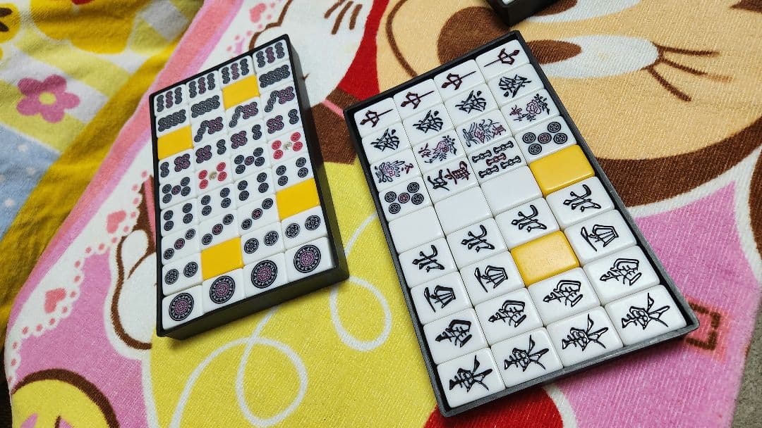 特大 麻雀牌一式 マージャンパイ 麻雀一式 Ｌサイズ まーじゃんぱい Lサイズ