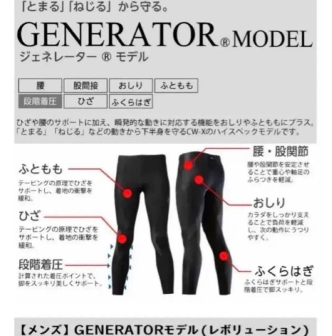 ワコールCW-X ジェネレーターモデル レボリューションメンズMサイズ