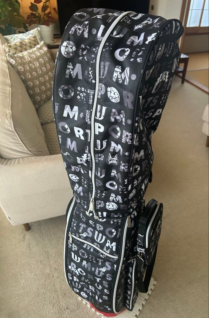 MU SPORTS MUユースポーツキャディーバック　8.5型　ロゴ柄