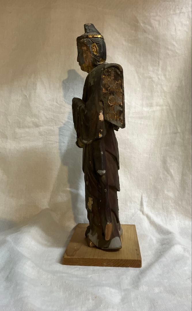 アンティーク　骨董　木彫　仏像　千手観音菩薩？　古美術