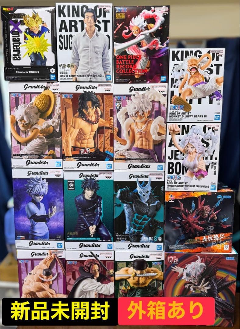 ジャンプ系プライズフィギュア18種セット