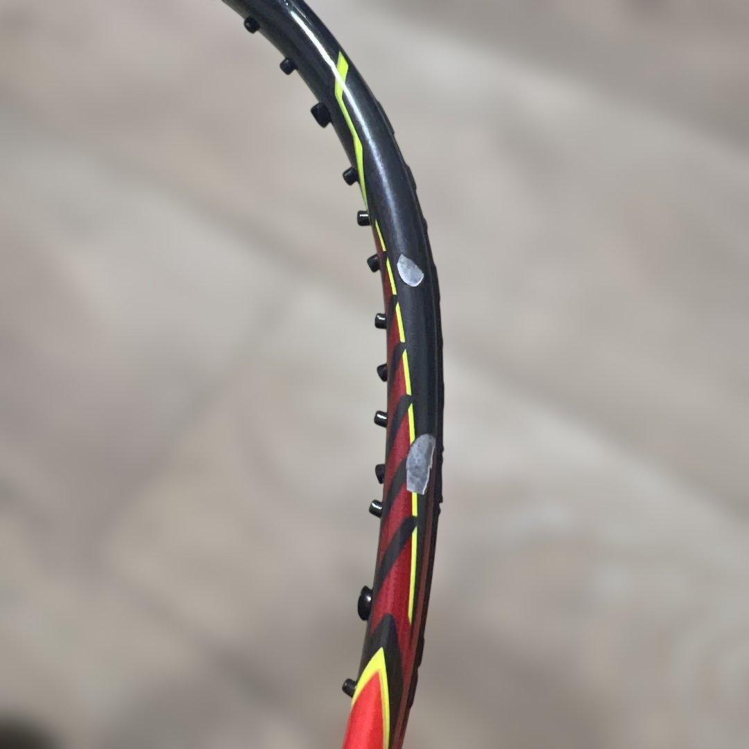 YONEXバドミントンラケットボルトリックリンダンフォース4U2本セットケース無