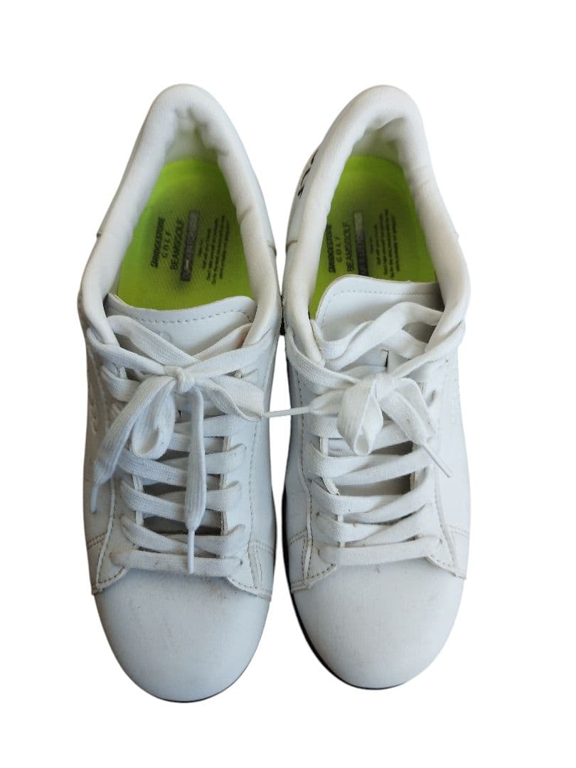 ビームス×ブリヂストン コラボ ゴルフ シューズ26cm ホワイト