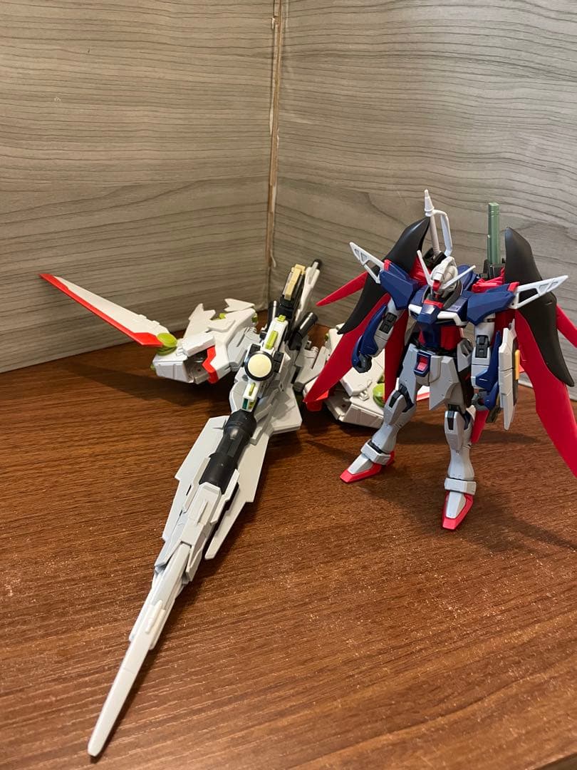hg ゼウスシルエット&ディスティニー　スペックⅡ ジャンク完成品