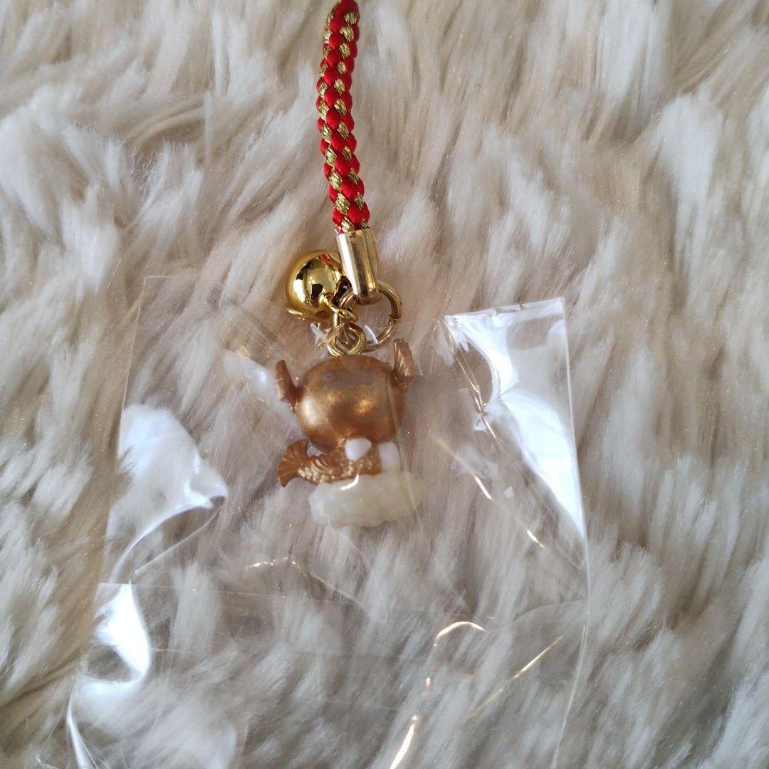 ご当地キティ 名古屋限定 金のしゃちほこ 根付けストラップ 希少 レア