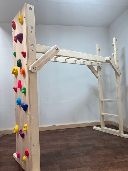 タイプB ブレキエーション　雲梯　うんてい　遊具　知育玩具　室内遊具　運動