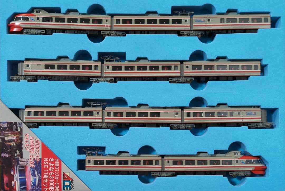 鉄道模型　小田急 3100形　さよなら3100形　　　　11両セット