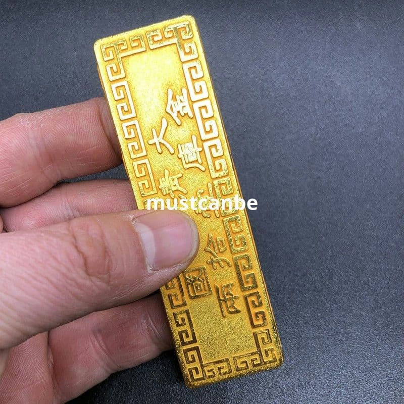 銭貨 清代五帝金条五枚セット 金属工芸 文房具 装飾品 現代工芸品 置物