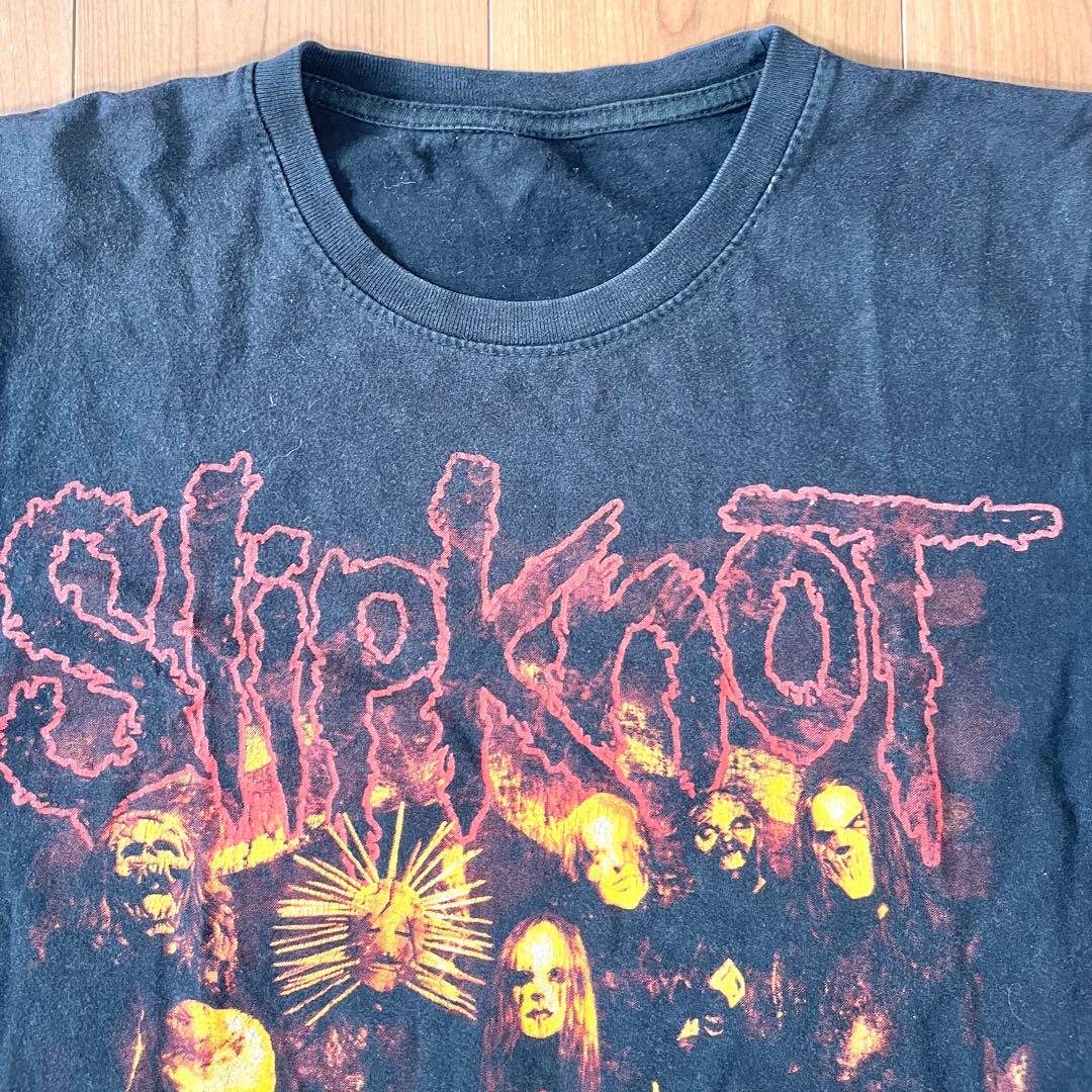 Slipknot バンドTシャツ ブラック 半袖 Tシャツ