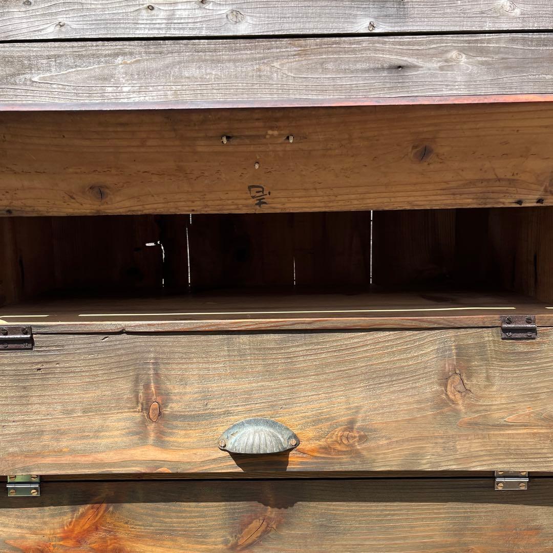 アンティーク　パタパタ棚