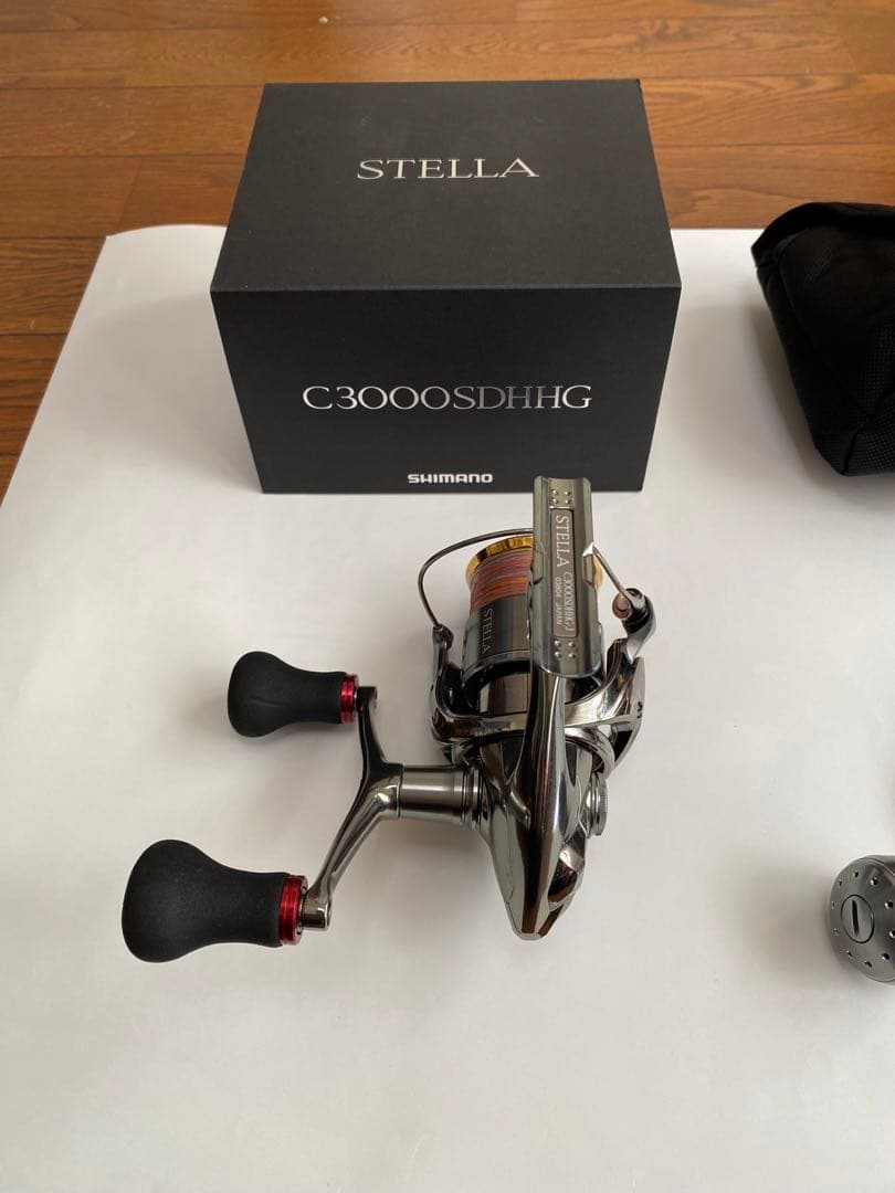 SHIMANO STELLA C3000SDHHG スピニングリール 美品です‼️
