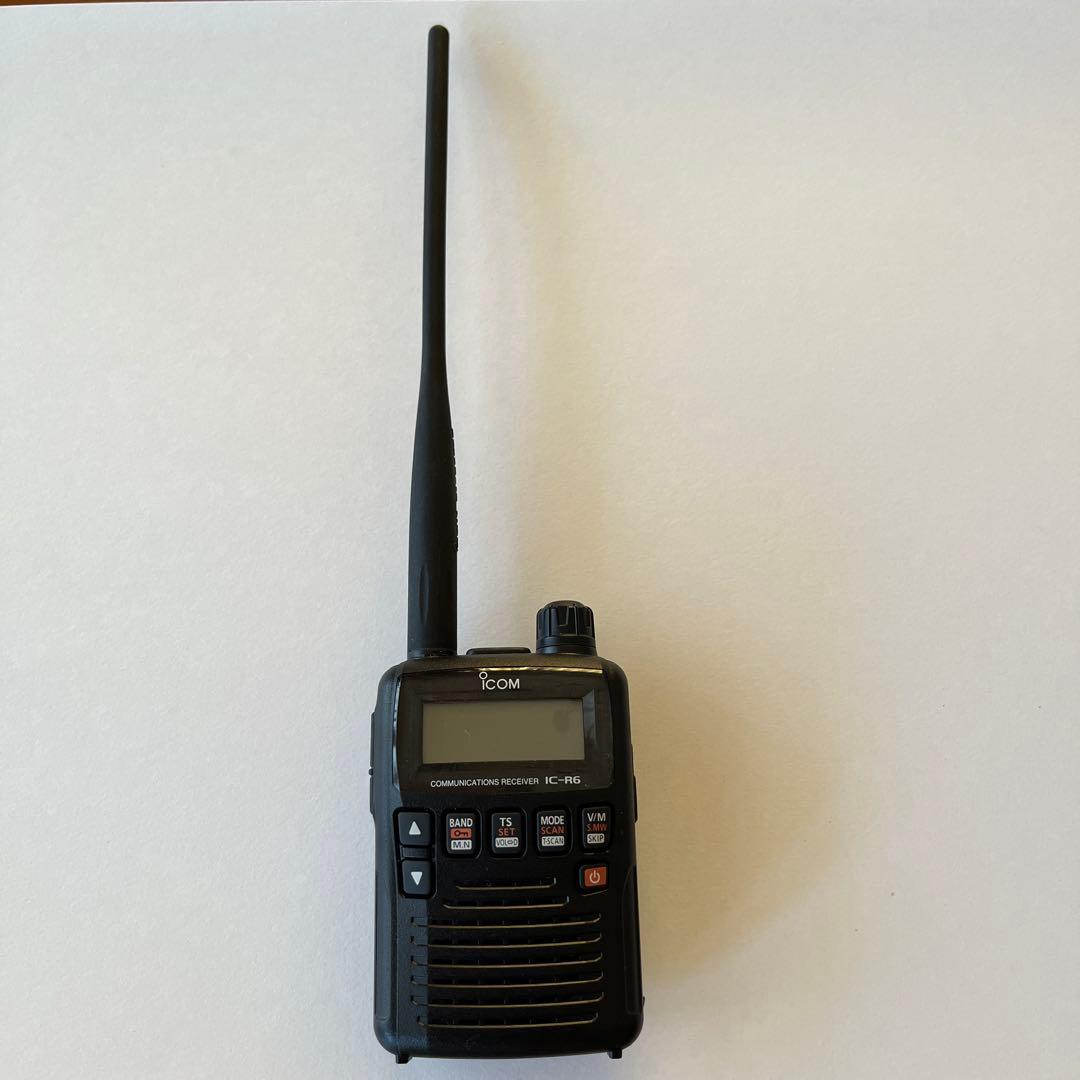 IC-R6 広帯域レシーバー　エアバンドスペシャル　受信改造済み