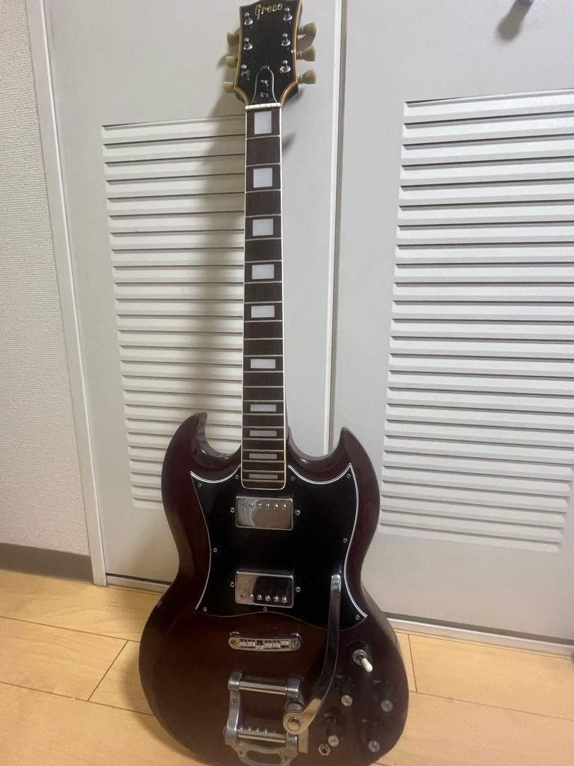 Greco SG トレモロアーム、ハードケース付き