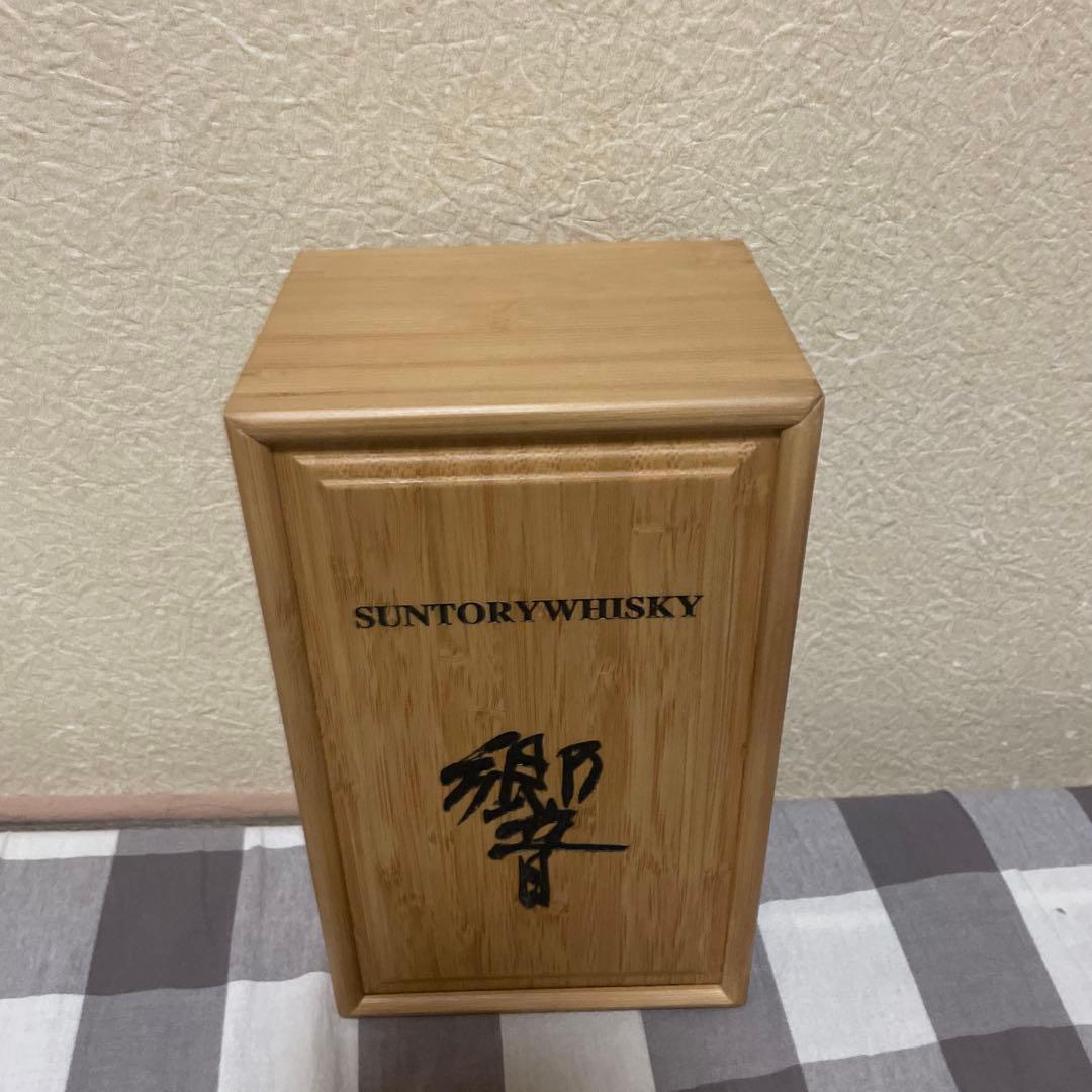SUNTORY 竹製ウイスキーケース空箱